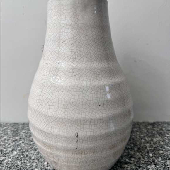 Luxury Bloom 12 1/4" Tall Ceramic Vase - Picture 2 of 13